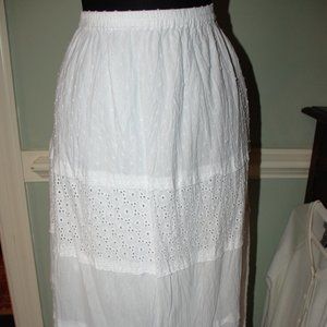 Long Vintage Boho Skirt